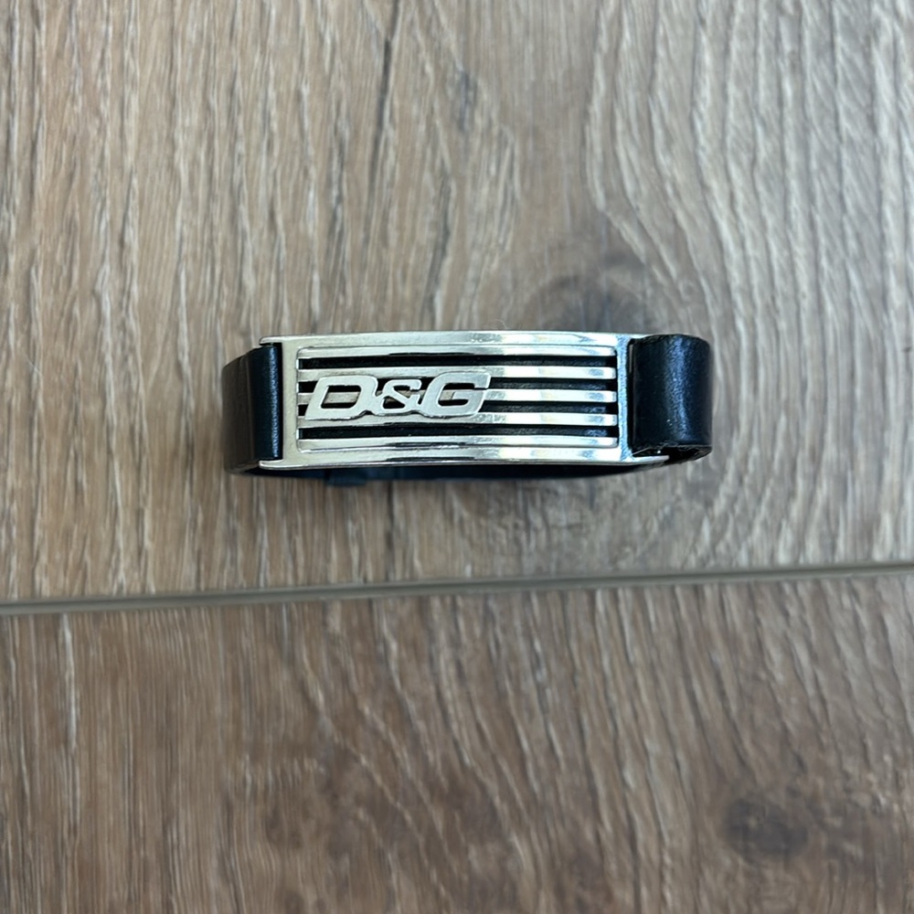 Dolce & Gabbana Men’s Leather Bracelet